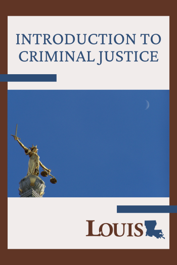 Cover image for CCRJ 1013: Introduction to Criminal Justice