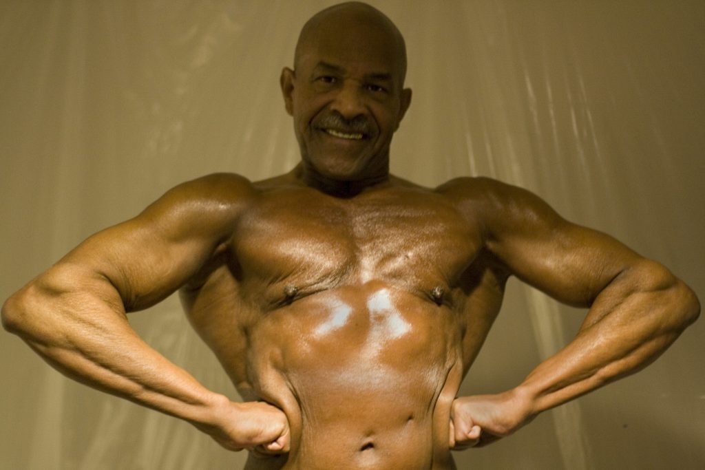 Photo 80-year-old Kareem, who had a goal to become a bodybuilder.