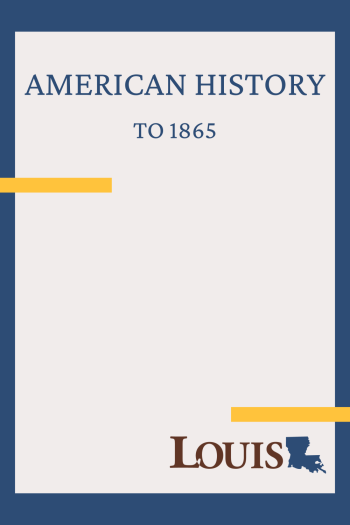 Cover image for American History to 1865