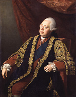 Portrait of Frederick North, Lord North.
