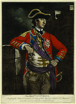 Portrait of General William Howe.