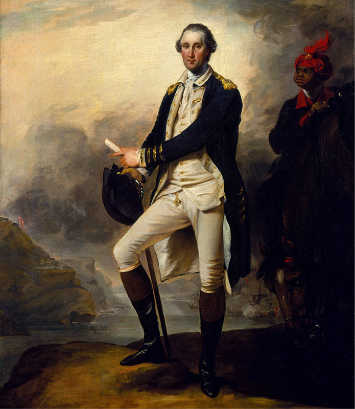 Wartime portrait of George Washington.