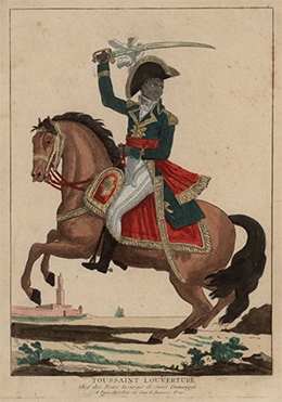 portrait shows Toussaint L’Ouverture